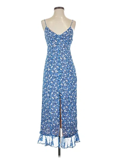 Pre-owned Majorelle Casual Dress In Blue