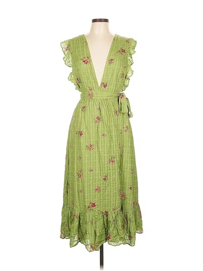 Majorelle Casual Dress In Green