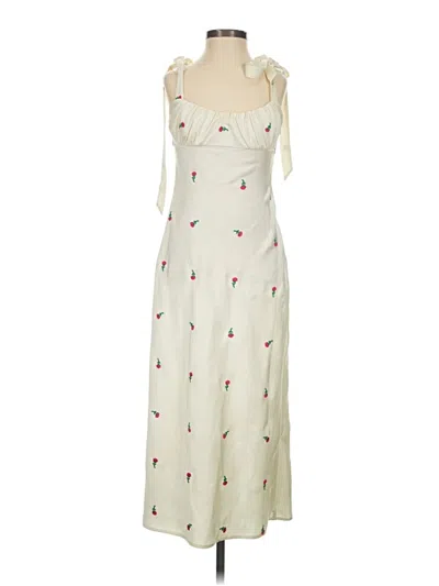 Pre-owned Majorelle Casual Dress In Ivory