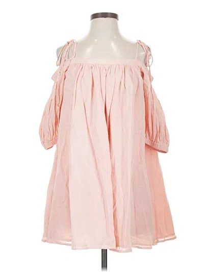 Pre-owned Majorelle Casual Dress In Pink
