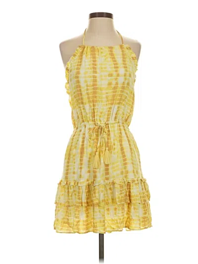 Pre-owned Majorelle Casual Dress In Yellow