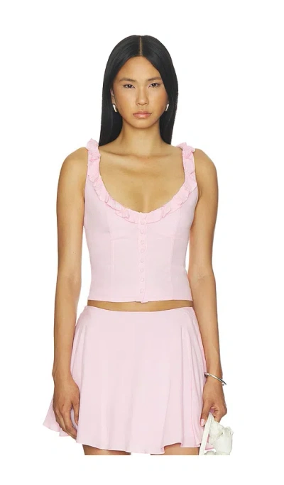 Majorelle Celia Top In Pink