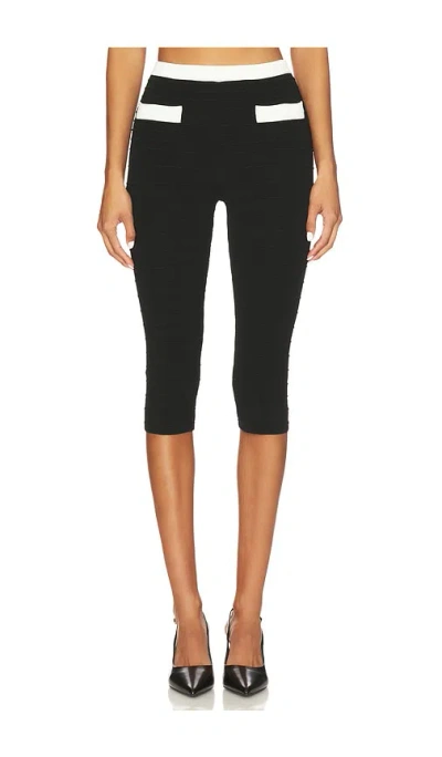 Majorelle Chanthra Capri In Black