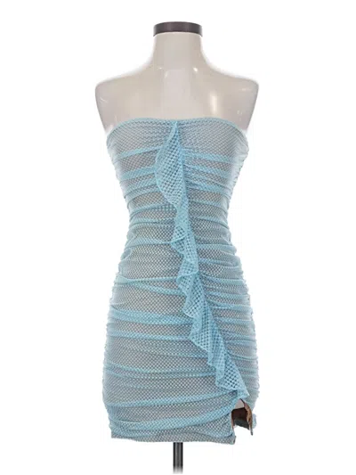 Pre-owned Majorelle Cocktail Dress In Blue