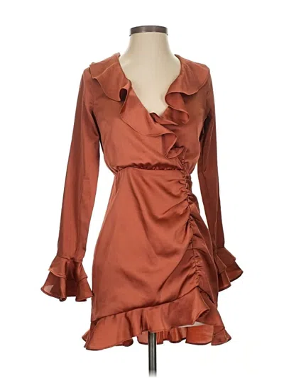 Pre-owned Majorelle Cocktail Dress In Brown