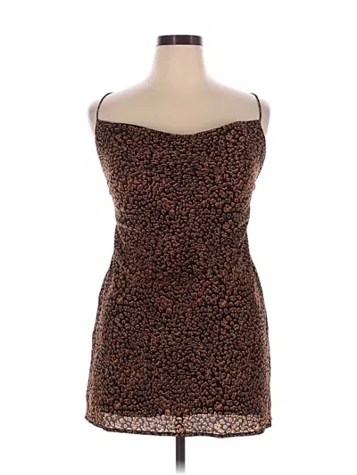 Pre-owned Majorelle Cocktail Dress In Brown