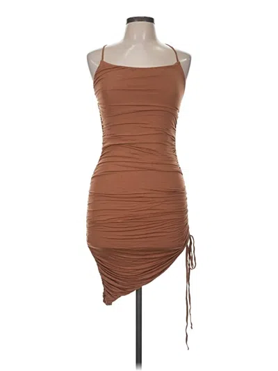 Pre-owned Majorelle Cocktail Dress In Brown