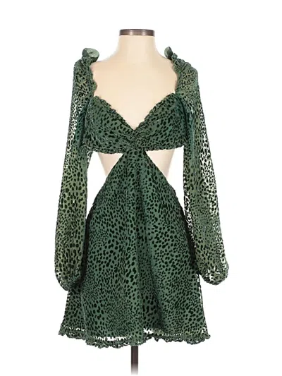 Pre-owned Majorelle Cocktail Dress In Green