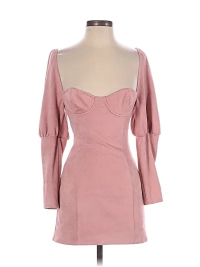 Pre-owned Majorelle Cocktail Dress In Pink