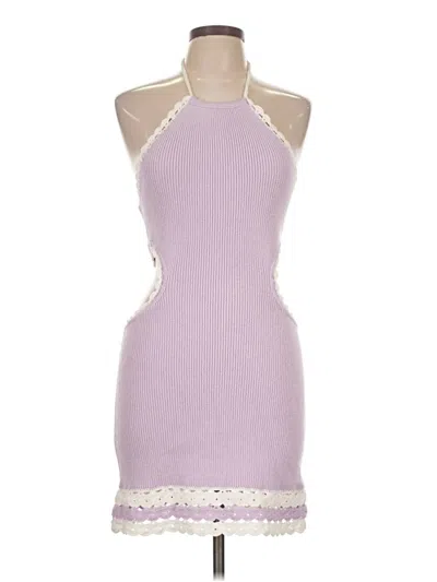Pre-owned Majorelle Cocktail Dress In Purple