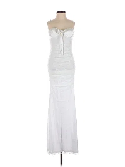 Pre-owned Majorelle Cocktail Dress In Silver