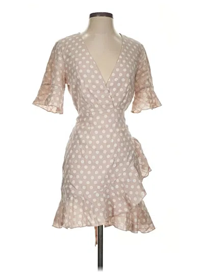 Pre-owned Majorelle Cocktail Dress In Tan