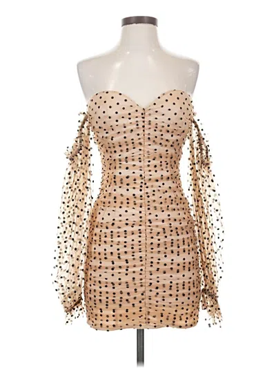 Pre-owned Majorelle Cocktail Dress In Tan
