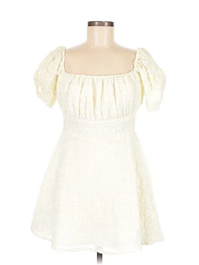 Pre-owned Majorelle Cocktail Dress In White