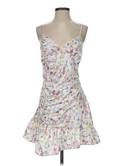 Pre-owned Majorelle Cocktail Dress In White