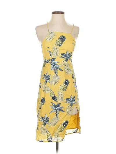 Pre-owned Majorelle Cocktail Dress In Yellow