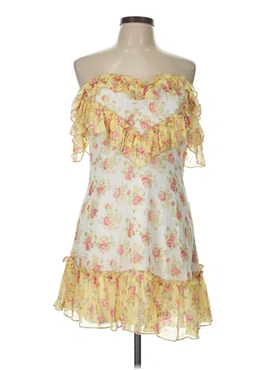 Pre-owned Majorelle Cocktail Dress In Yellow
