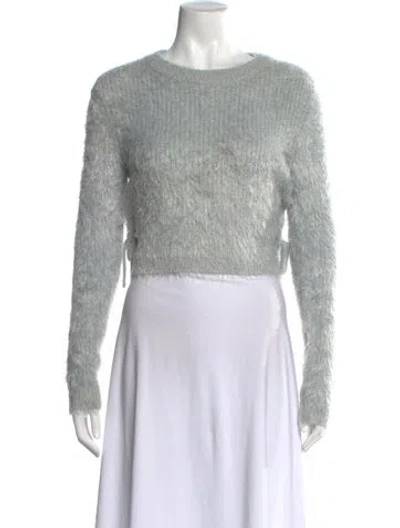 Pre-owned Majorelle Crew Neck Sweater In Gray