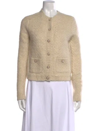 Pre-owned Majorelle Crew Neck Sweater In Neutrals