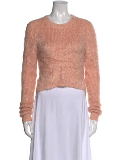 Pre-owned Majorelle Crew Neck Sweater In Pink