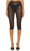Majorelle Cristina Cropped Pant In Black