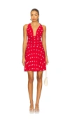 Majorelle Deanna Mini Dress In Red