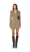 Majorelle Dolly Blazer Dress In Multi