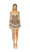Majorelle Dolly Mini Dress In Multi