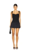 Majorelle Elliot Mini Dress In Black