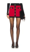 Majorelle Emil Skirt In 红色