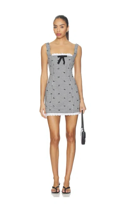 Majorelle Emilia Mini Dress In Gray