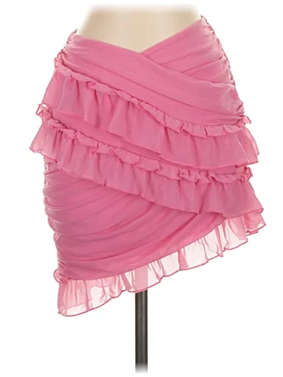 Pre-owned Majorelle Formal Skirt In Pink