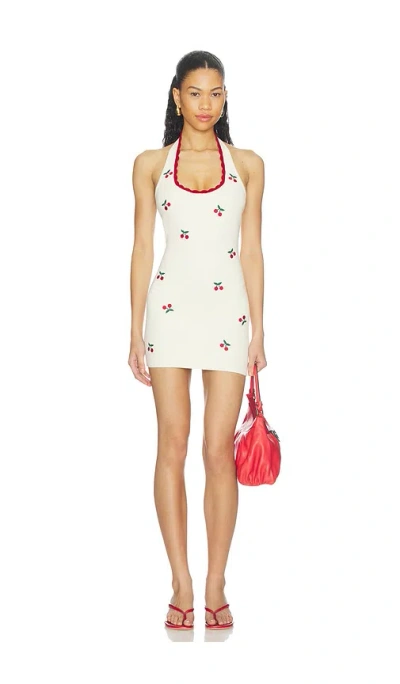 Majorelle Gennie Cherry Mini Dress In Multi