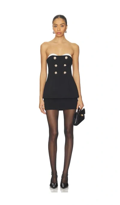 Majorelle Georgina Mini Dress In Black