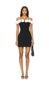 Majorelle Halle Mini Dress In Black