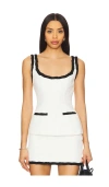 Majorelle Mathilda Mini Dress In Ivory