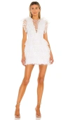 Majorelle Janey Mini Dress In White