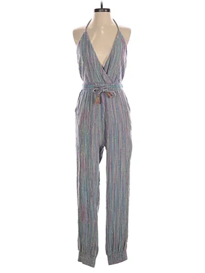 Pre-owned Majorelle Jumpsuit In Gray