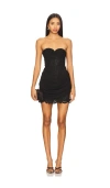 Majorelle Katina Mini Dress In Black