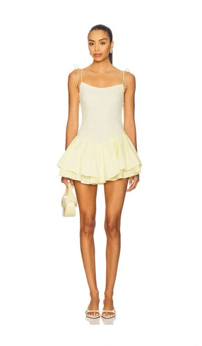 Majorelle Keke Mini Dress In Neutral