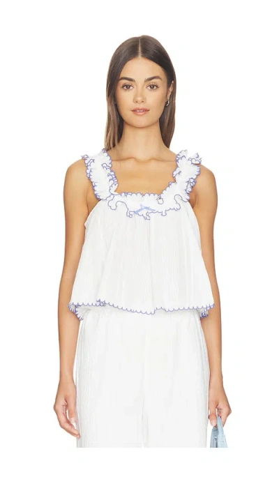 Majorelle Klarissa Top In White
