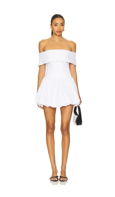 Majorelle Kristen Mini Dress In White