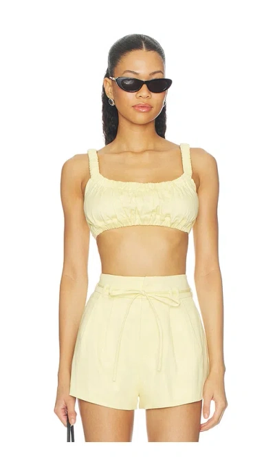 Majorelle Leigh Top In Yellow