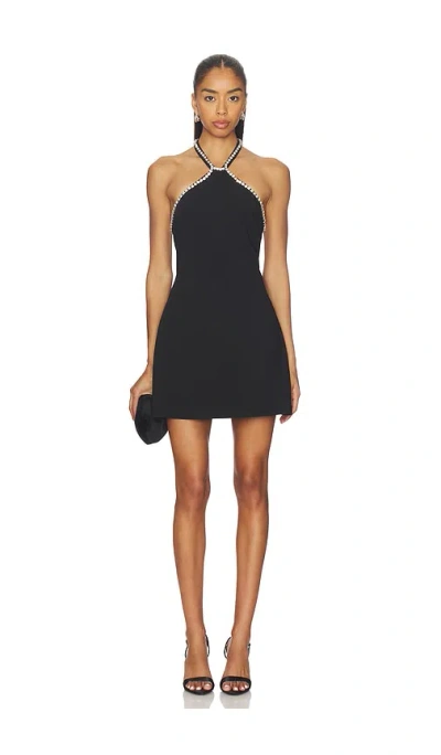 Majorelle Lisa Mini Dress In Black