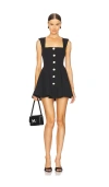 Majorelle Livia Mini Dress In Black