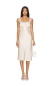 Majorelle Lorna Midi Dress In Blush