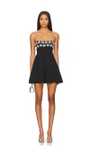 Majorelle Mackie Mini Dress In Black