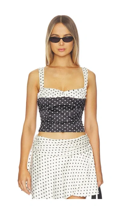 Majorelle Mari Ä¸šè£… Â€“ Black & Cream Polka Dot. Å°ºç � Xs (also Â€“ L, M, S, Xl, Xxs).