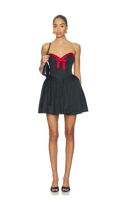 Majorelle Nuria Mini Dress In Black