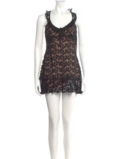 Pre-owned Majorelle Nylon Mini Dress